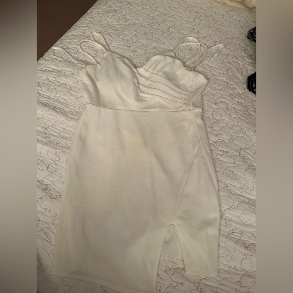 Nice semi-formal white dress